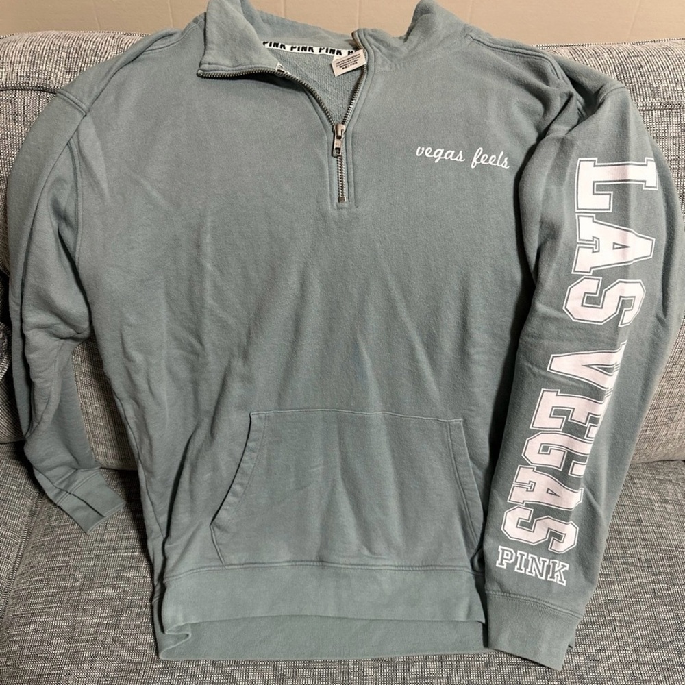 Victoria's Secret PINK Las Vegas Zip-Up Sweatshirt